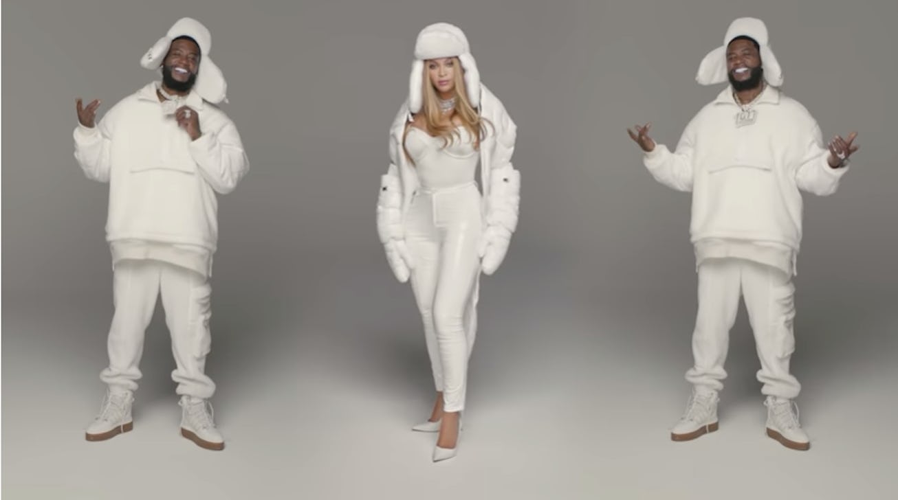 A screengrab from YouTube featuring Icy Park from Adidas x Ivy Park.