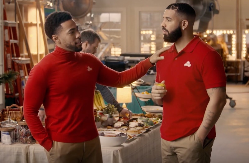 Drake Meets Jake From State Farm In 2021 Super Bowl Ad. Photo via State Farm/Adweek