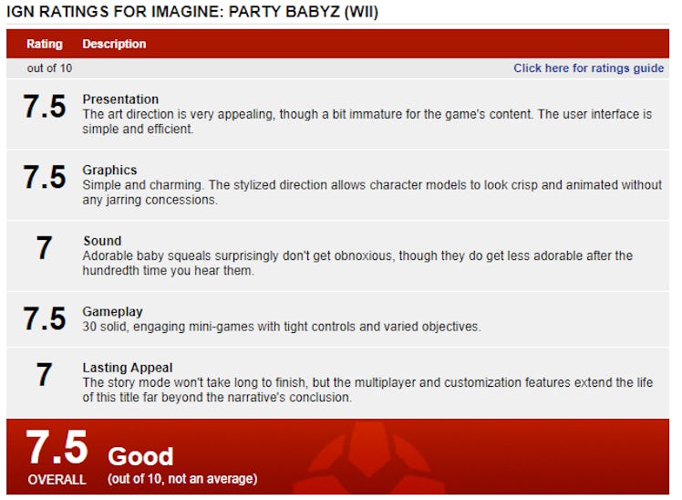 imagine party babyz ign review 2008