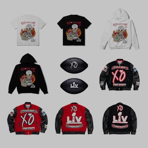 XO The Weeknd Super Bowl LV Varsity Jacket
