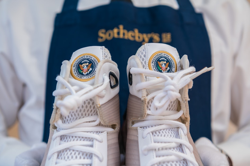 These sneakers made just for Barack can be yours $25K