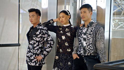 Kane Lim, Jaime Xie and Kevin Kreider in Bling Empire via the Netflix press site