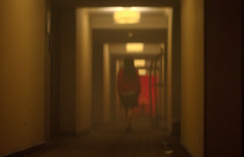 Elisa Lam footage in 'Crime Scene,' via Netflix press site.