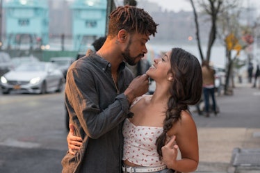 LaKeith Stanfield and Gina Rodriguez in Someone Great.