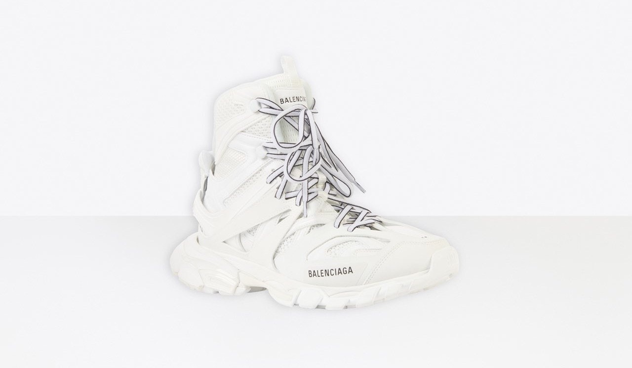 Balenciaga Track Hike Sneaker In Canvas in Green for Men  Lyst