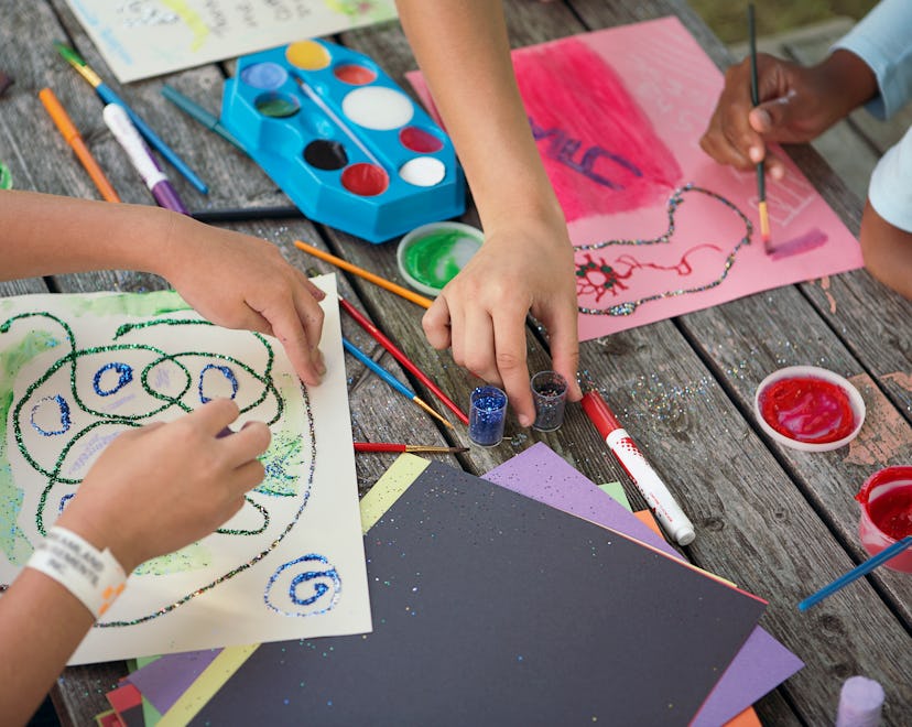 Storing your child's art supplies doesn't have to be difficult with these genius organizers.