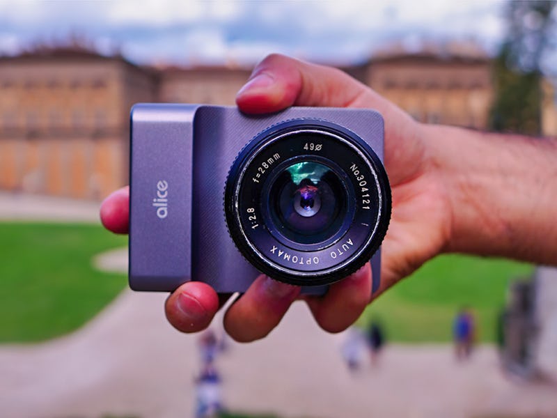 The Alice Camera is an AI-powered full-size camera.