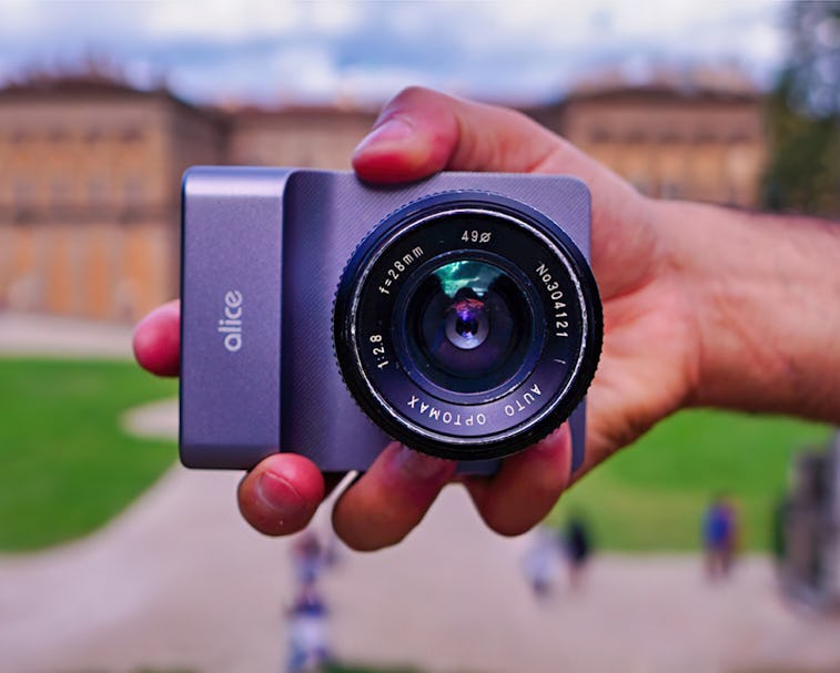 The Alice Camera is an AI-powered full-size camera.