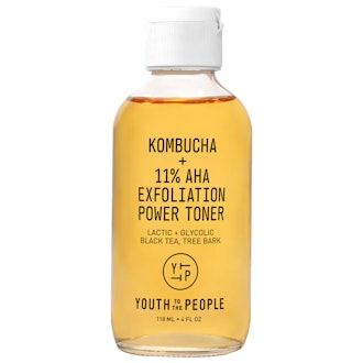 Kombucha + 11% AHA Exfoliation Toner with Lactic Acid