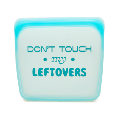 Don't Touch My Leftovers Reusable Silicone Bag