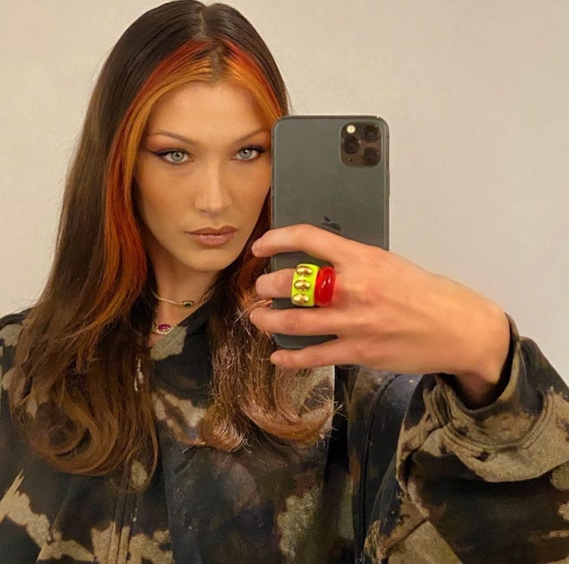 Bella Hadid Loves This Maximalist Jewelry Trend For Spring