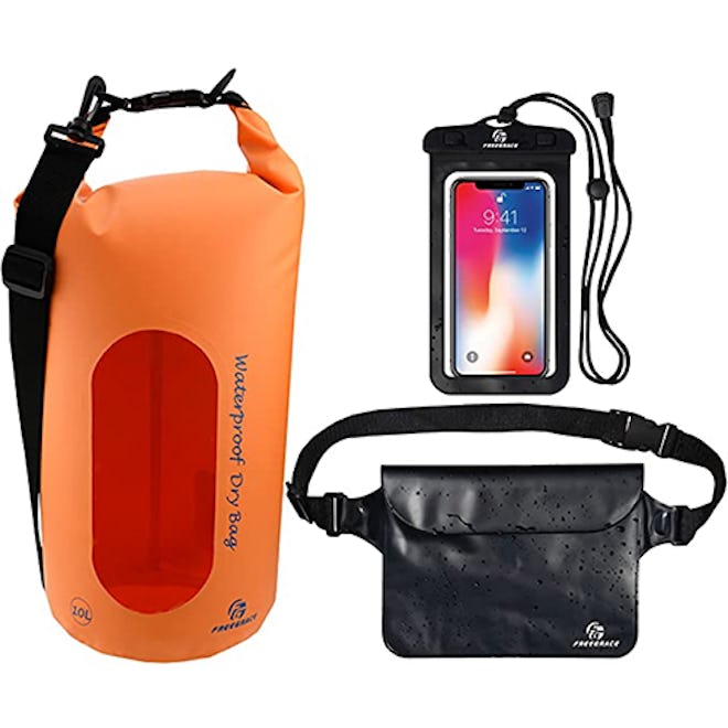 Freegrace Waterproof Dry Bags (10 Liter)