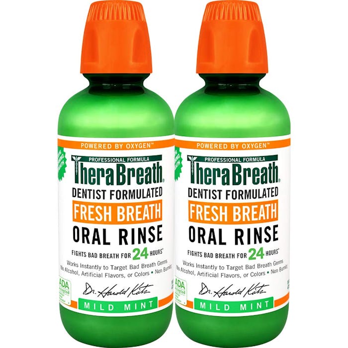 TheraBreath Mild Mint Oral Rinse (2 Pack)