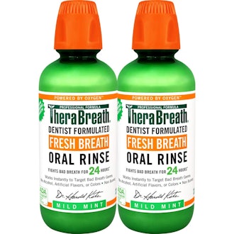 TheraBreath Mild Mint Oral Rinse (2 Pack)