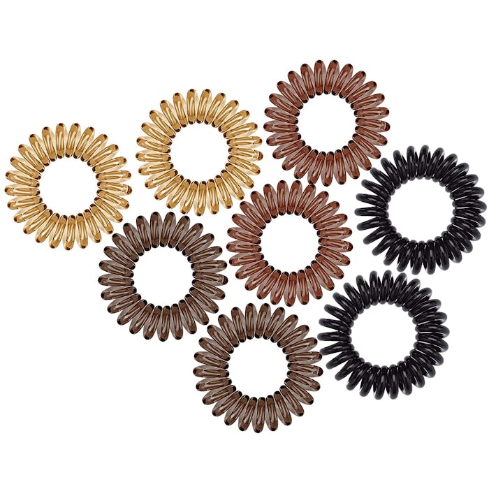 Kitsch Spiral Hair Ties (8 Pack)