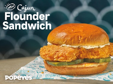 Popeyes new Fish Sandwich is a twist on the iconic Chicken Sandwich.