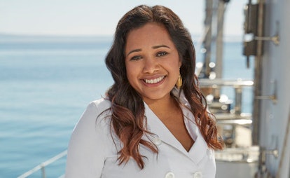 Natasha de Bourg from Below Deck Sailing Yacht via the Bravo press site