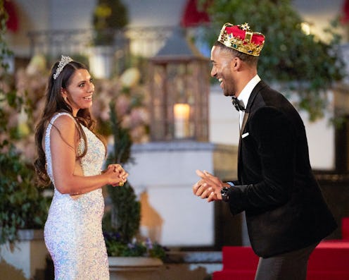 Victoria and Matt on The Bachelor via the ABC press site