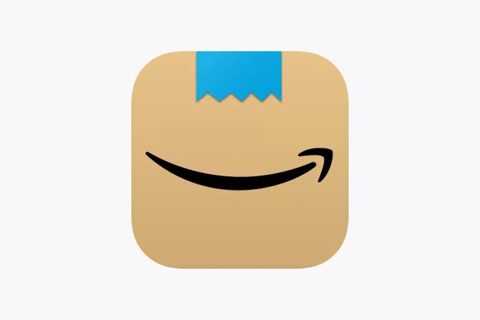 Amazon's first iteration of a new app icon.