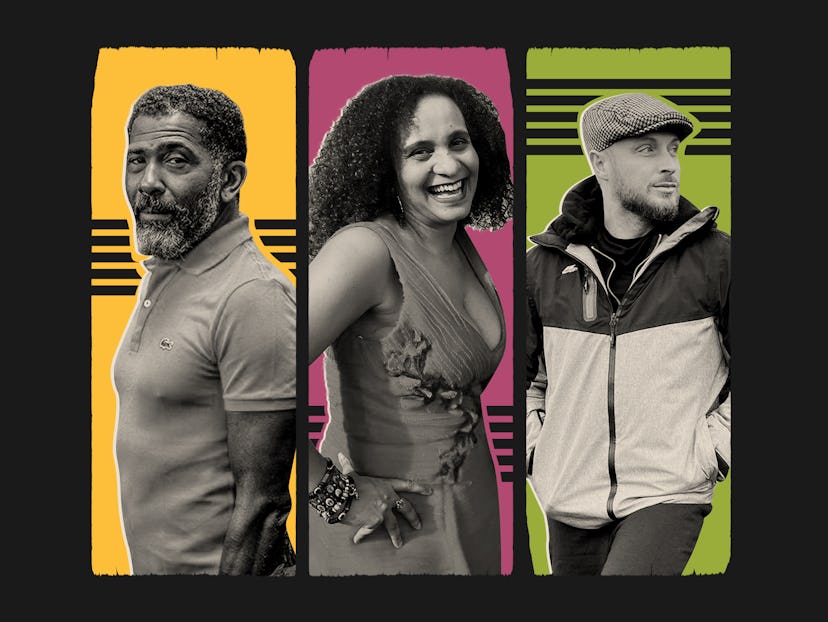 UK-based HIV activists Marc Thompson, Susan Cole-Haley, and Greg Owen