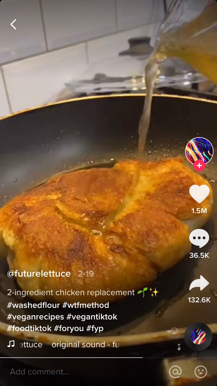 This Flour & Water "Chicken" Recipe On TikTok Is Raising Eyebrows