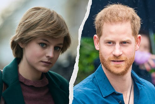 Emma Corrin responded to Prince Harry's comments on 'The Crown'