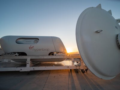 Virgin Hyperloop's XP-2 passenger pod.