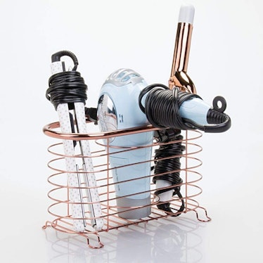 mDesign Metal Wire Hair Care & Styling Tool Organizer