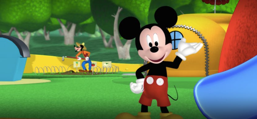 Join Mickey Mouse for a good time at the Clubhouse!