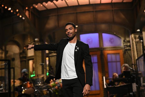 Regé-Jean Page hosts 'Saturday Night Live' on February 21, 2021. Photo via NBC