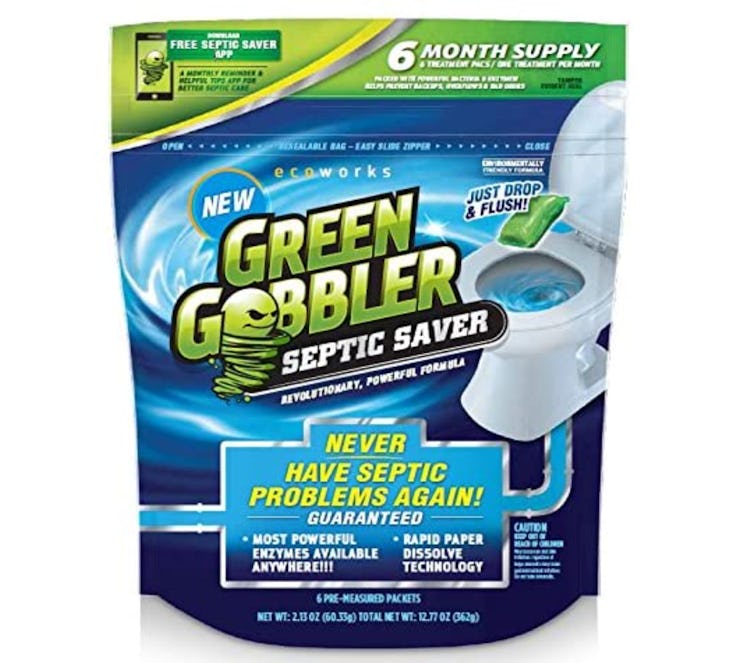 Green Gobbler Septic Tank Saver (6-Month Supply)