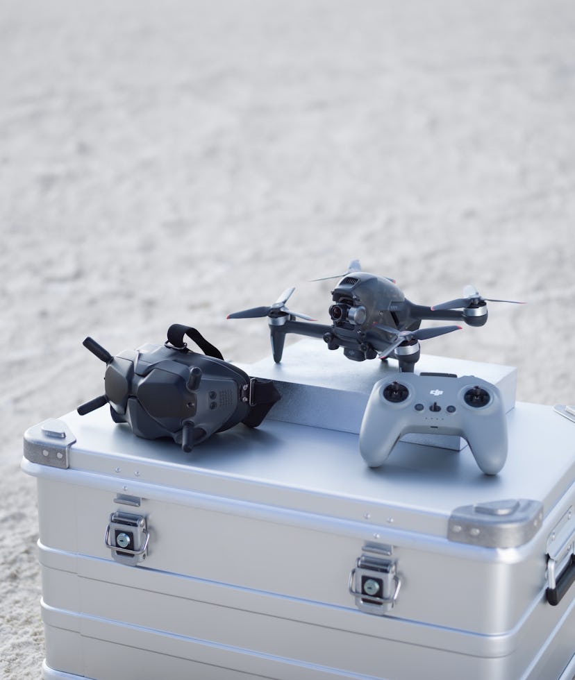 DJI FPV drone is world's fastest and comes with FPV goggles and V2 controller.