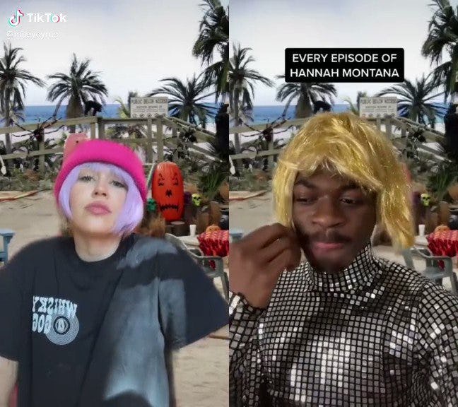 Miley Cyrus' Response To Lil Nas X's 'Hannah Montana' TikTok Parody Was(01)