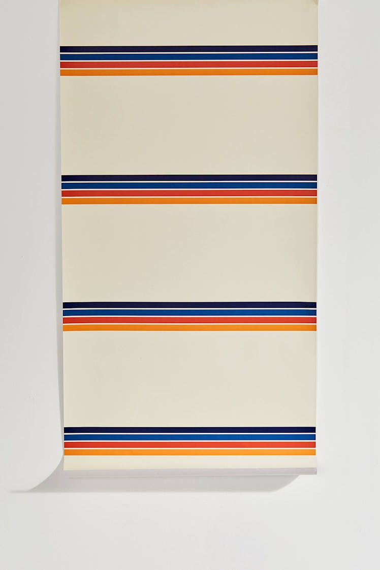 Retro Stripe Removable Wallpaper