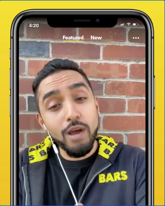 BARS app promo video screenshot