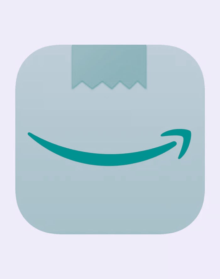 Amazon's first iteration of a new app icon.