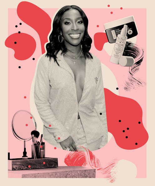 Jackie Aina shares her beauty routine and must-have skin care and makeup products.