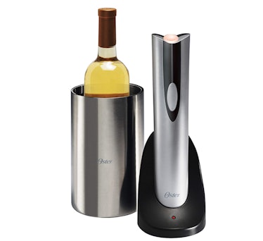 Oster Rechargeable and Cordless Wine Opener with Chiller