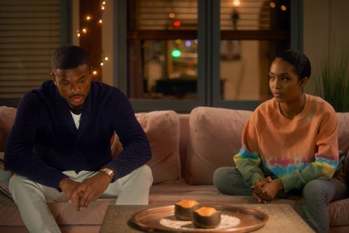 Trevor Jackson as Aaron and Yara Shahidi as Zoey in 'grown-ish' Season 3 via Freeform's press site