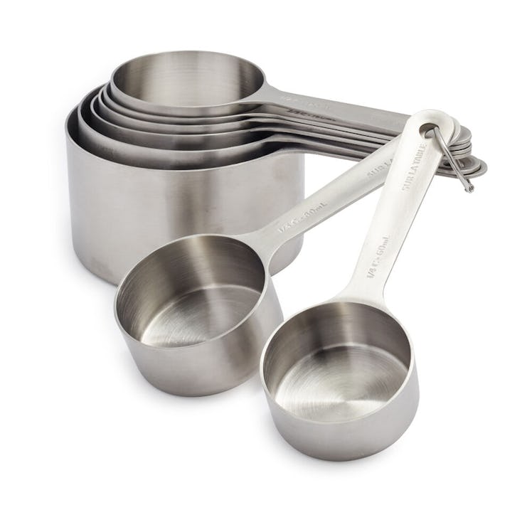 Stainless Steel Measuring Cups, Set of 8
