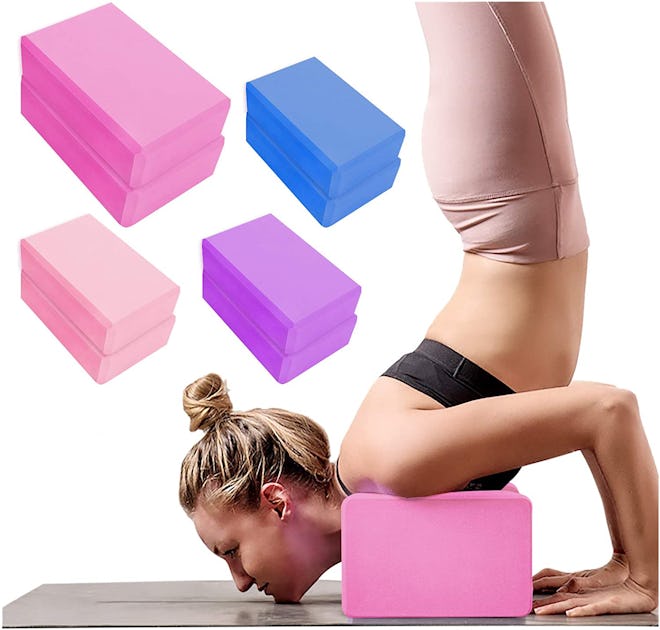 YHmall Yoga Blocks (2-Pack)