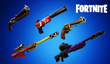 fortnite exotic weapons