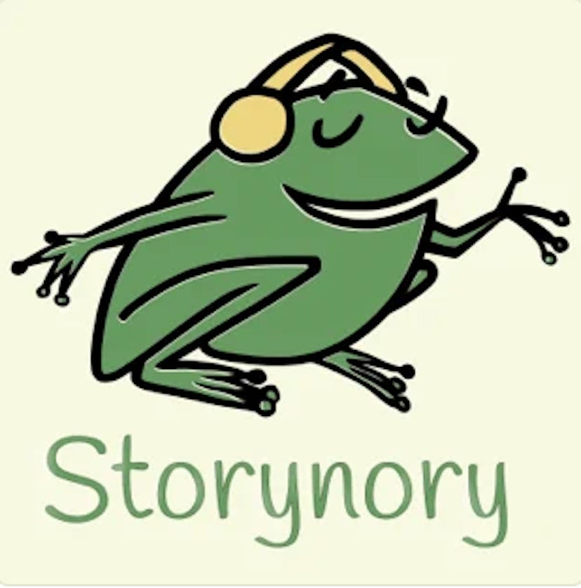 'Storynory' on Apple podcasts.