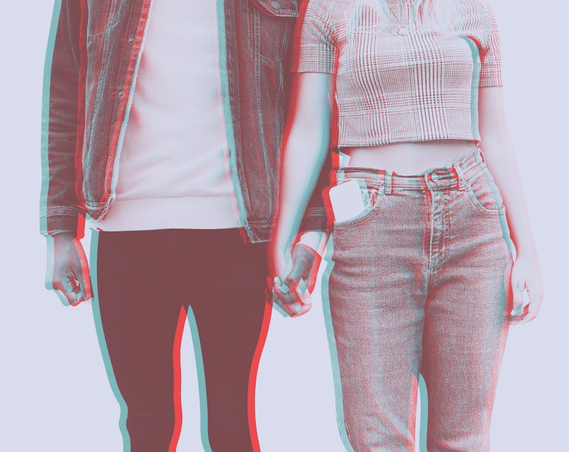 Gen Z couple in serious relationship because it looks better online