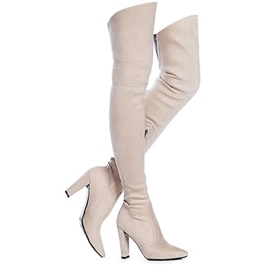 Shoe 'N' Tale Heeled Thigh-High Boots