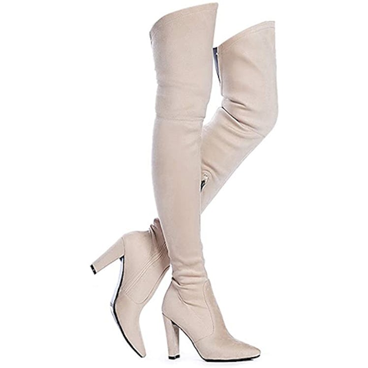Shoe 'N' Tale Heeled Thigh-High Boots