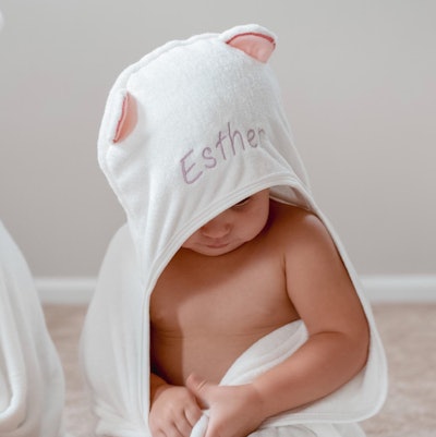 Hooded Baby Towel Personalized Baby Gift