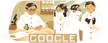 google doodle Wu Lien Teh