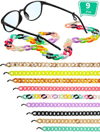 Frienda Acrylic Glasses Chain (9-Pack)