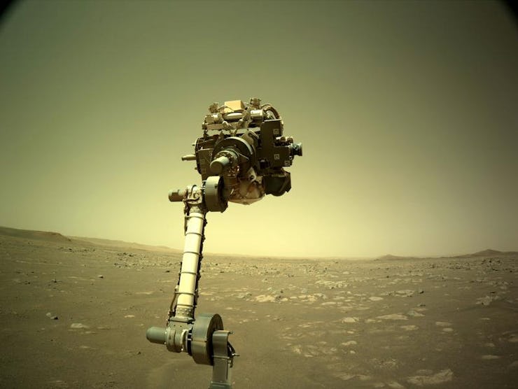 mars rover audio lasers